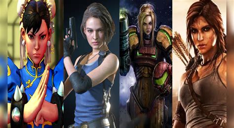 ¿cuáles Son Los Personajes Femeninos Más Representativos De Los Videojuegos Videojuegos La
