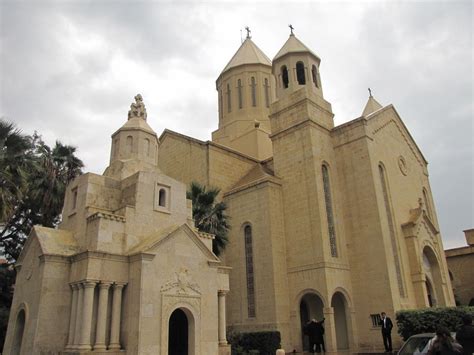 St Gregory The Illuminator Armenian Cathedral Beirut Lebanon Old