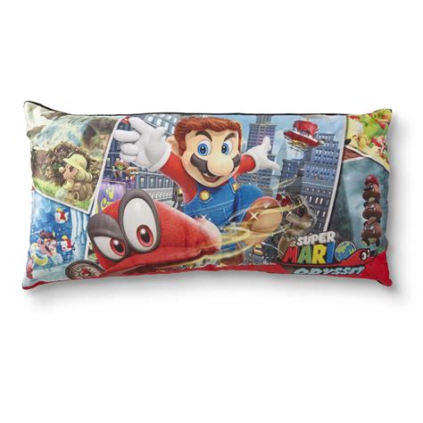 Nintendo Super Mario Odyssey Kids Body Pillow Shop Your Way Online