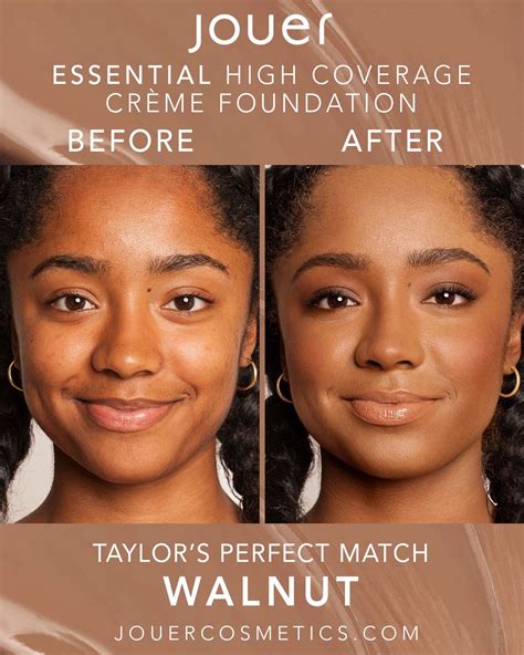 Essential High Coverage Crème Foundation in shade Walnut | High coverage, Creme, Coverage