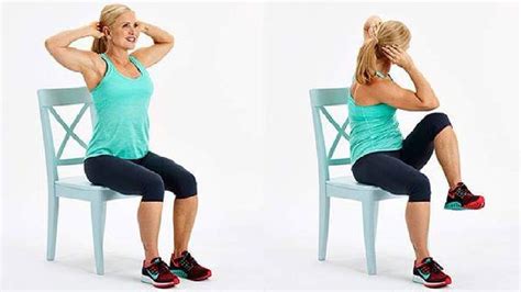 5 Chair Exercises That Reduce Belly Fat Fast Best Slimming World