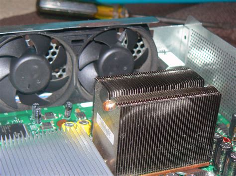 Xbox 360 Heatsink And Rear Fans A Close Up Of The Heatsink Flickr