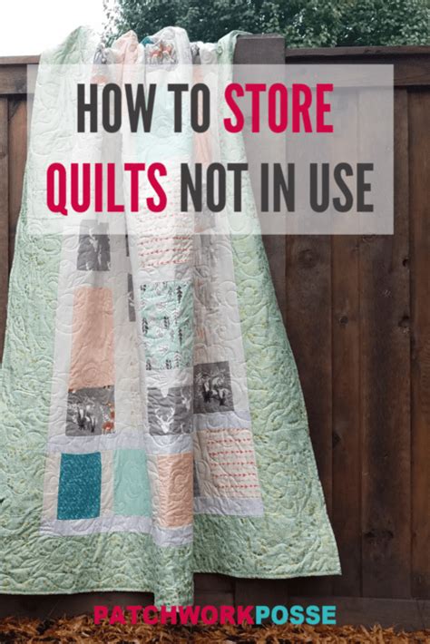 How to start a quilt shop. how to store quilts when not in use - Patchwork Posse