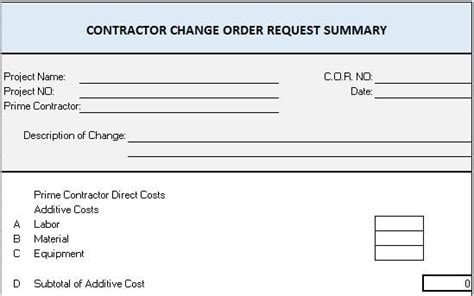 Excel Construction Management Templates 2023