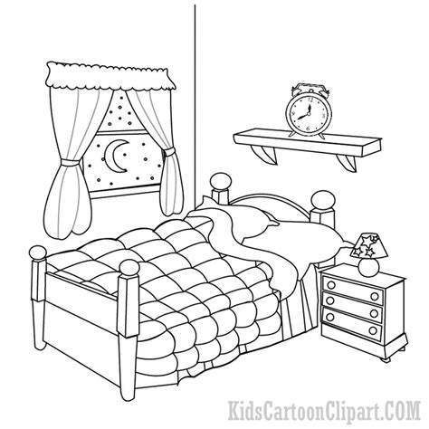 Bedroom Black And White Clipart 10 Free Cliparts Download Images On
