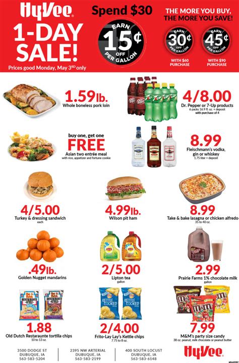 This Weeks Hy Vee Specials Powered By Telegraph Herald