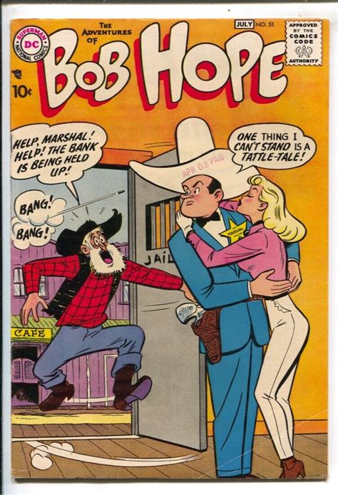 Adventures Of Bob Hope 48 1957 DC Humor Good Girl Art Cover Cover