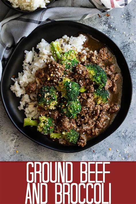This Easy Ground Beef And Broccoli Is Healthier And Cheaper Than Take
