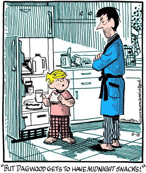 Dennis The Menace Dagwood Gets Bigger Sandwiches Too Dennis The