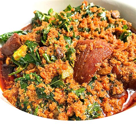 Enjoy this creative version of the nigerian egusi soup and eba. Egusi Soup | Jasancafe