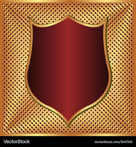 Gold And Maroon Background Royalty Free Vector Image