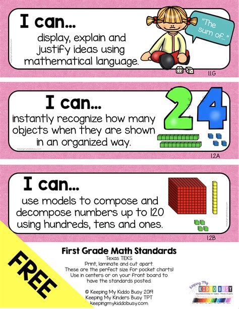 Free Printable Common Core I Can Statements Free Printable Templates
