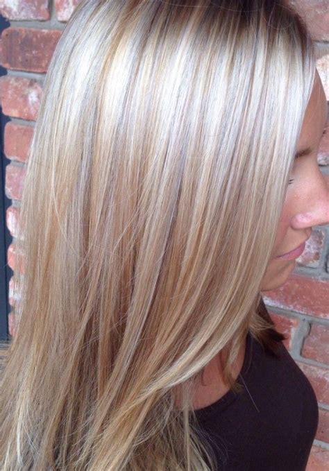 This platinum blonde highlights styles on dark hair go really well with a dark base like black. Platinum Blonde Hair with Lowlights - Bing Images | Hair ...