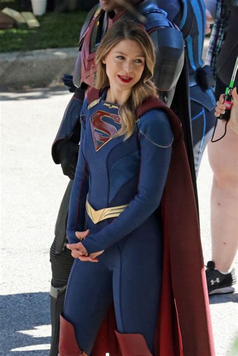 Melissa Benoist On The Set Of Supergirl In Vancouver 07 30 2021 Hawtcelebs
