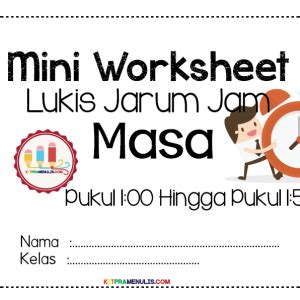 Gambar download pelbagai contoh gambar lembaran kerja aktiviti. lembaran kerja masa dan waktu prasekolah-02 | KitPraMenulis