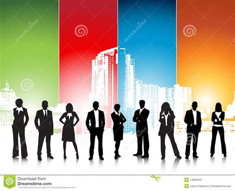 Business People Stock Vector Illustration Of Finance 14566123