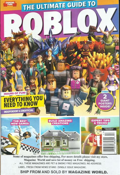 The Ultimate Guide To Roblox Magazine Everything You Need To Etsy Uk