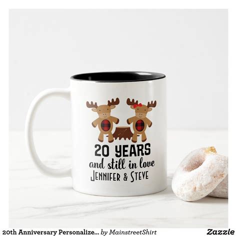 20th Anniversary Personalized Couples Mug Gift | Zazzle.com ...