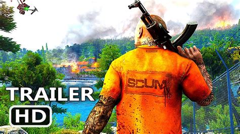Ps4 Scum Trailer 2018 Multiplayer Open World Survival Game Gaming