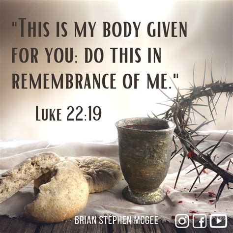 Maundy Thursday Holy Week Reflections 2021 — Brian Stephen Mcgee