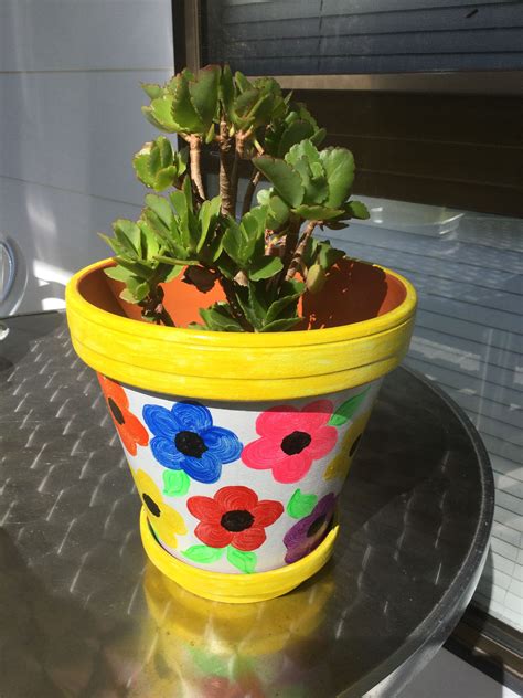 Maybe you would like to learn more about one of these? Painted Flower Pot