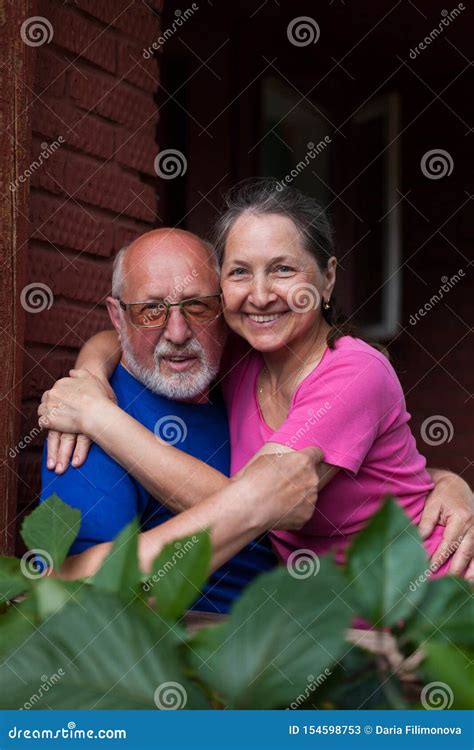 Cute Older Men And Women On Porch Stock Image Image Of Glasses Outside