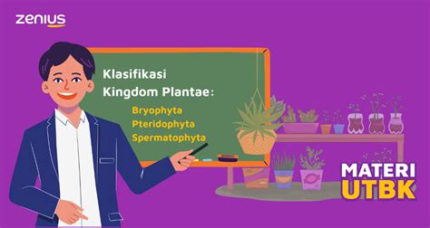 Ciri Klasifikasi Kingdom Plantae Materi Biologi Kelas 10
