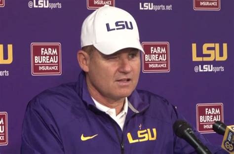 Les Miles Cam Cameron Fired By LSU Ed Orgeron Could Be Interim Coach