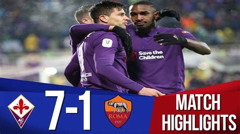 Fiorentina vs Roma 7-1 l All Goals & Extended Highlights l - YouTube