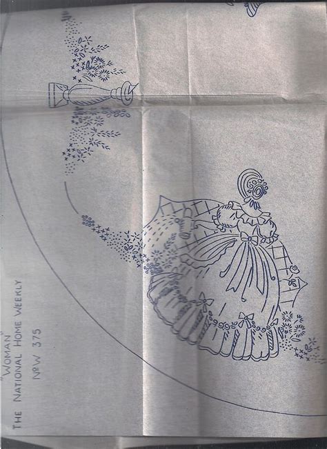 Section 1 Crinoline Lady 001 Embroidery Patterns Vintage Embroidery Patterns Hand Embroidery