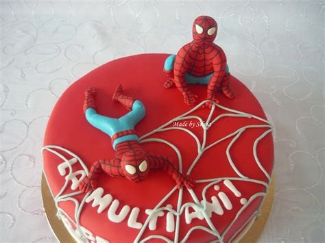 casuta dulce tort spiderman 2
