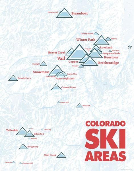 Colorado Colorado Skiing Colorado Ski Resorts Colorado Ski Resorts Map