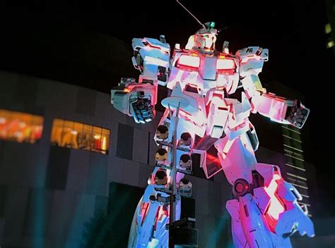 お台場ユニコーンガンダム立像の演出スケジュールが判明!昼 ...