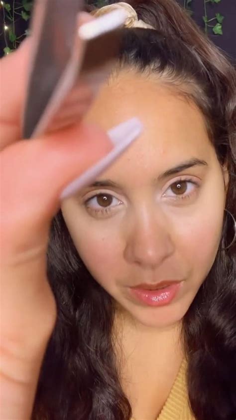 Asmr Eyebrow Plucking In 2022 Oddly Satisfying Videos Asmr Video