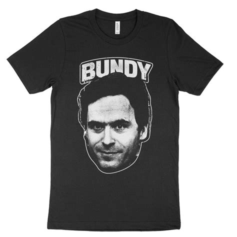 ted bundy shirt true crime t shirts serial killer shop