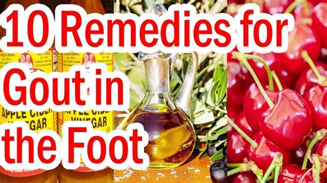 Home Remedies For Gout In Feet
