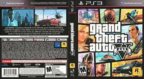 Mega Covers Capa Grand Theft Auto V Gta V Ps3