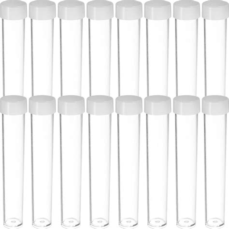 Exceart 30pcs Glitter Sequin Empty Bottle Test Tube For Small Items Propagation