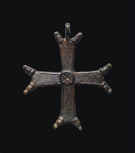 A Byzantine Bronze Cross Circa 5th 7th Century Ad Christies
