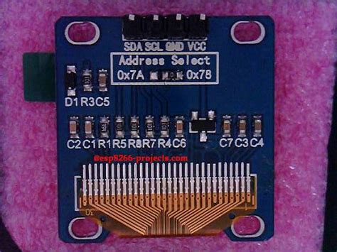 Esp8266 Projects Mailbag Ssd1306 Oled Display For Esp8266 Next Evo