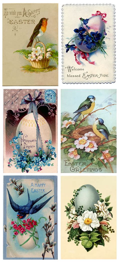 Vintage Easter Printables