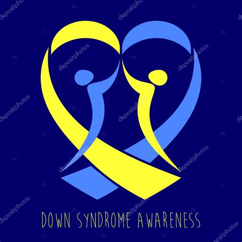 Symbol for down syndrome awareness | World Down Syndrome Day. Symbol of gambar png