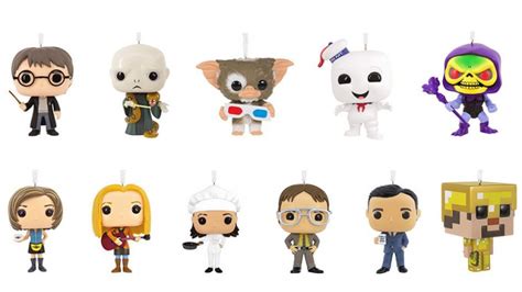 The Office Friends Gremlins And More Funko Pop Christmas Ornaments