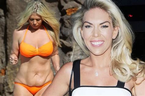 Towie Star Frankie Essex Shows Off Her Slim Figure And Incredible Abs As She Paddle Boards In