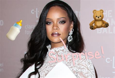 Rihanna Totally Teased Her Second Pregnancy Before Super Bowl Halftime Show Perez Hilton