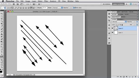 Draw straight lines in photoshop. The Line Tool - Photoshop Tutorial - YouTube