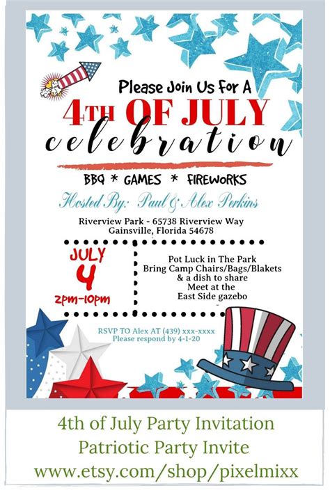 4th Of July Templates