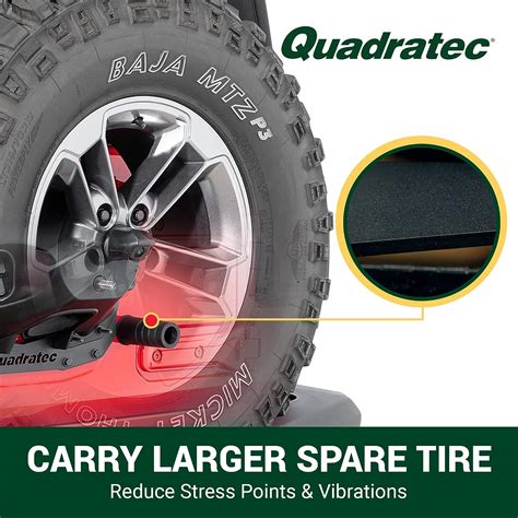 Buy Quadratec Tailgate Spare Tire Bump Stop Kit Fits Jeep Wrangler Jk