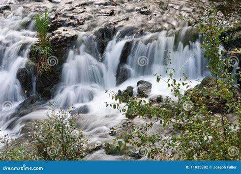 Silky Waterfall Stock Photo Image Of Tourism Stream 11035982