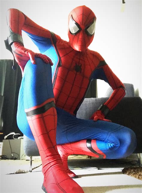 Reviews Homecoming Leather Lycra Spiderman Costume V2 30505 9800
